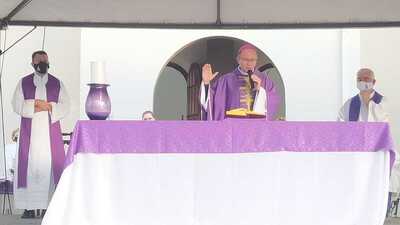 Missa de 7º dia de falecimento do Padre Aleixo foi presidida pelo Bispo Dom Amilton